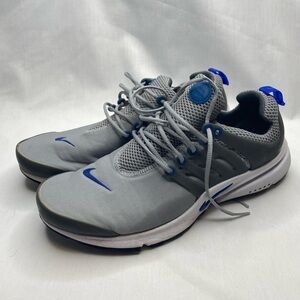 Nike presto Men's Gray and Blue Athletic Shoes men’s size 10